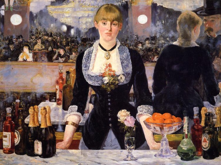 El bar del Folies-Bergère (1881) de Édouard Manet.