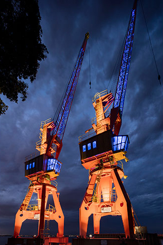 Pier Mauá Cranes