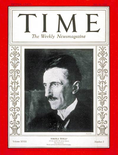 Tesla, un visionario en la portada de la revista TIME