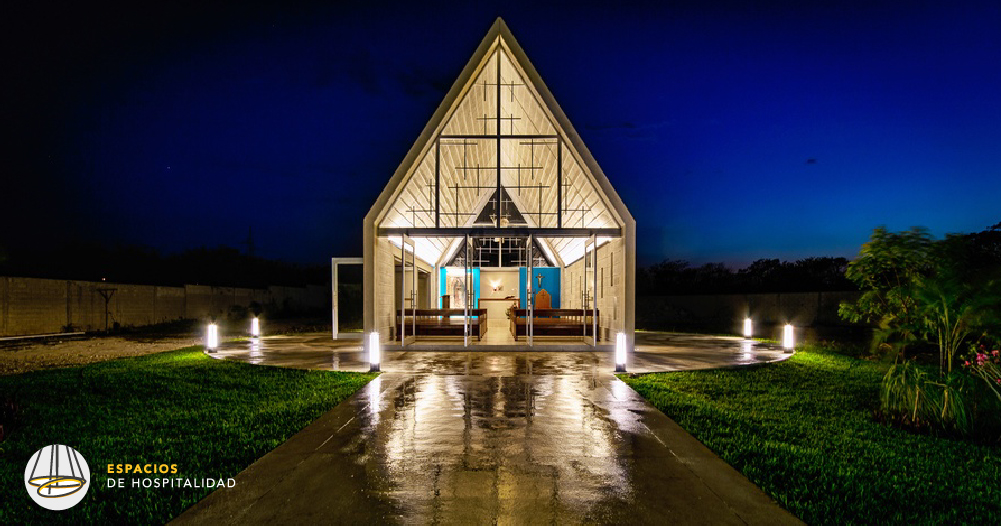 Capilla Cristo Resucitado - Construlita Lighting Awards